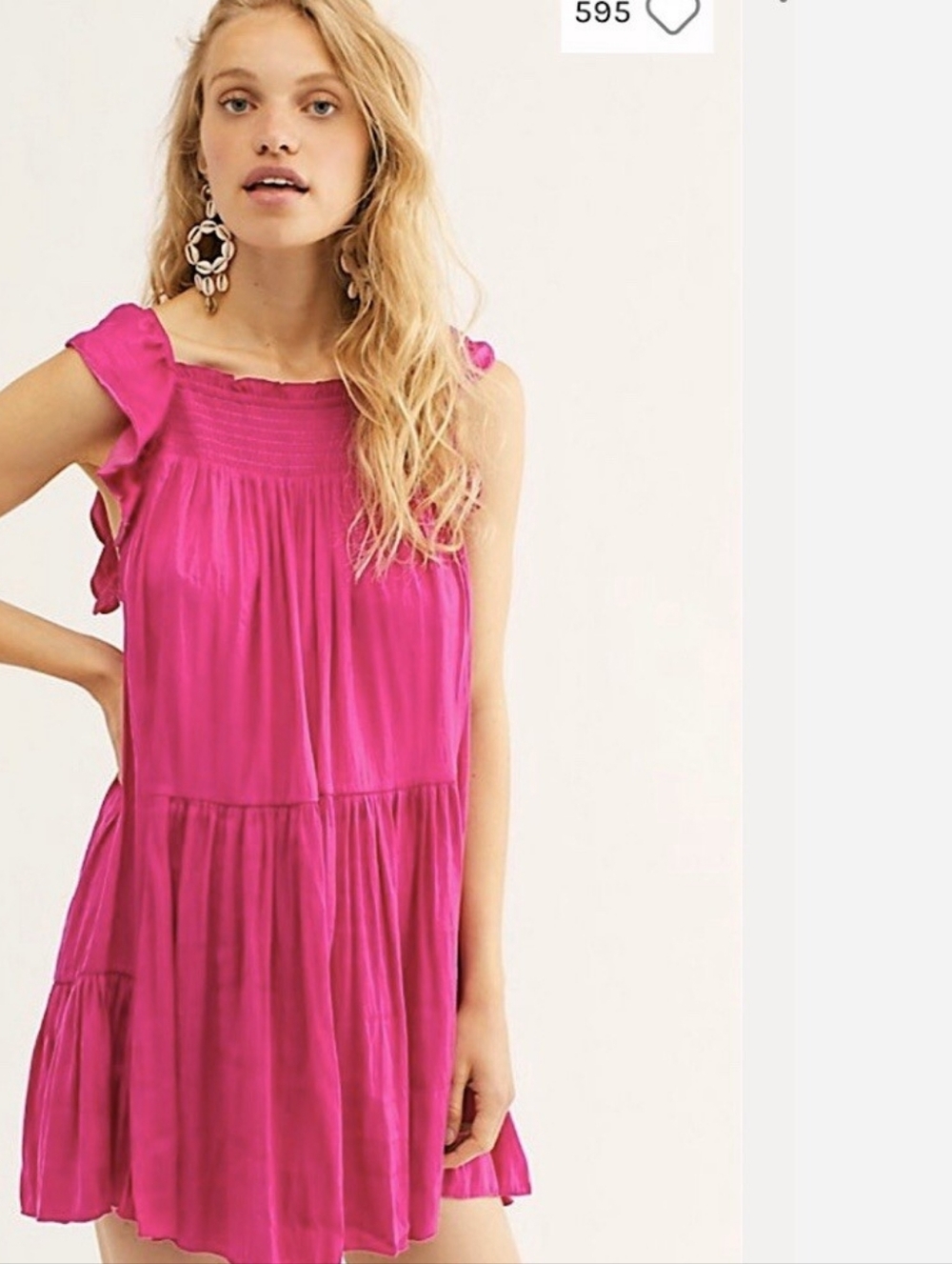 Free People NWT Intimately Want Your Love Slip Dress Orchid S
